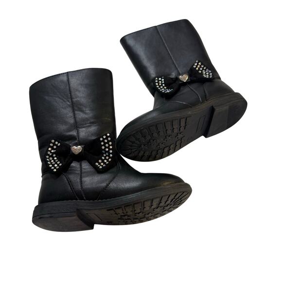 wonder nation Other - Wonder Nation Toddler Girl 8T Black Calf High Zip Up Boots